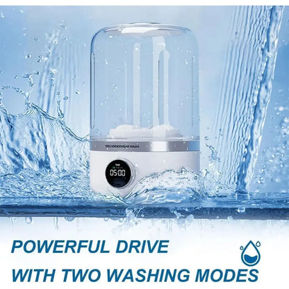 Compact Cordless Washing Machine for Easy Cleaning